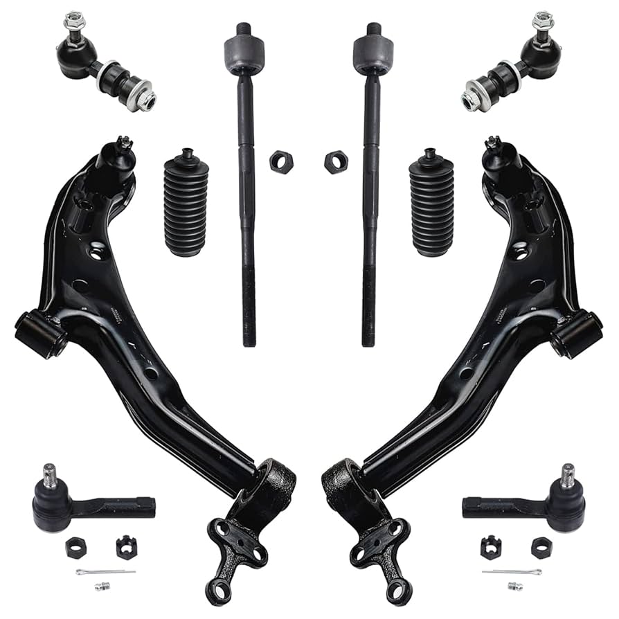 Amazon.com: Detroit Axle - Front 10pc End Suspension Kit for